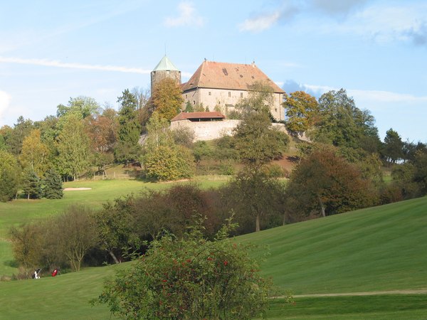 Burg Colmberg im Herbst